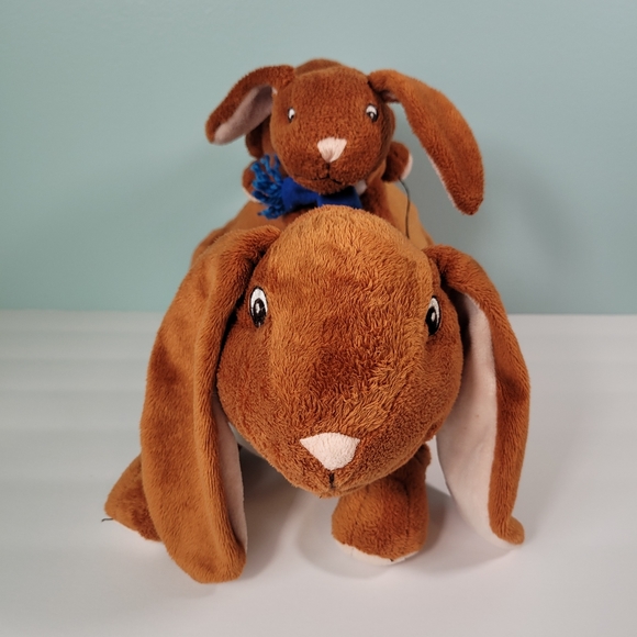 Guess How Much I Love You Board Book Rabbit and Baby Bunny Plush Stuffed Animals - Picture 11 of 16